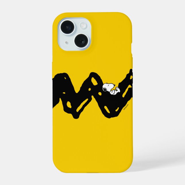 Peanuts | Snoopy Nap iPhone 15 Case (Back)