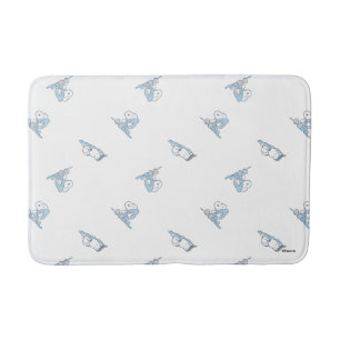 Peanuts   Snoopy Nap Time Pattern Bath Mat