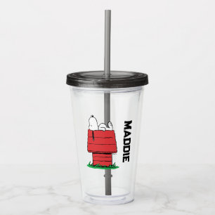 Peanuts Snoopy Napping Acrylic Tumbler