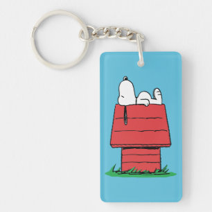 Peanuts Snoopy Napping Key Ring