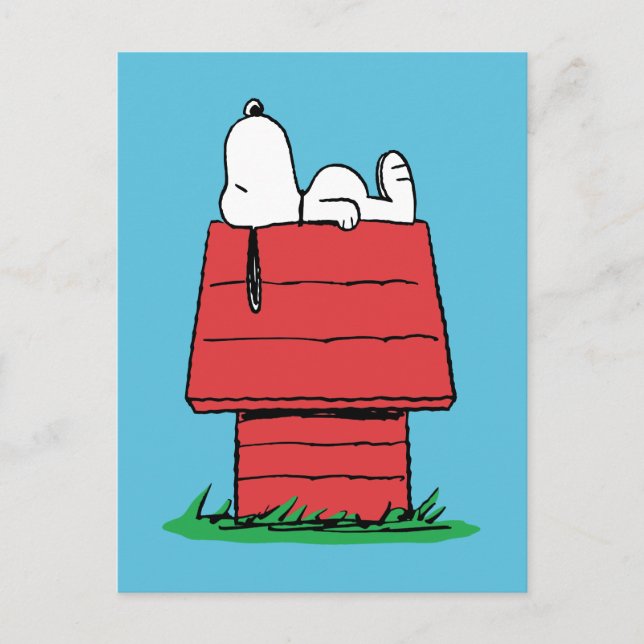 Peanuts | Snoopy Napping Postcard (Front)