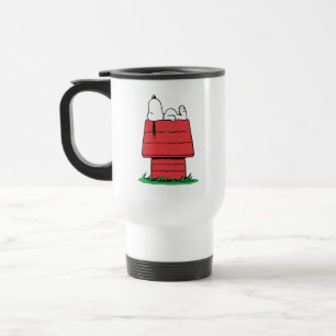 Peanuts   Snoopy Napping Travel Mug