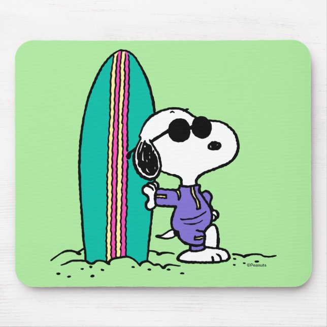 Peanuts | Snoopy Ocean High Tide Mouse Mat (Front)
