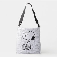PEANUTS | Snoopy on Black White Comics