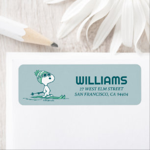 Peanuts   Snoopy on Skis