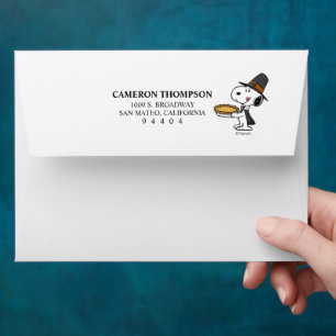 Peanuts   Snoopy Pilgrim Envelope