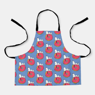 Peanuts   Snoopy Pink Doughnut Apron