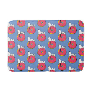Peanuts   Snoopy Pink Doughnut Bath Mat