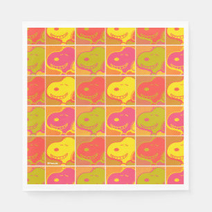 Peanuts Snoopy Pop Art Pattern Napkin