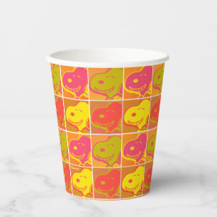 Peanuts   Snoopy Pop Art Pattern Paper Cups