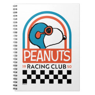 Peanuts   Snoopy Racing Club Notebook