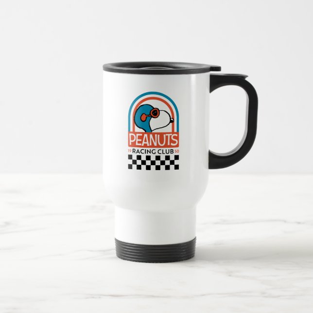 Peanuts | Snoopy Racing Club Travel Mug (Right)