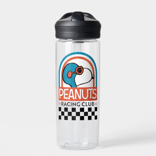 Peanuts | Snoopy Racing Club Water Bottle (Front)