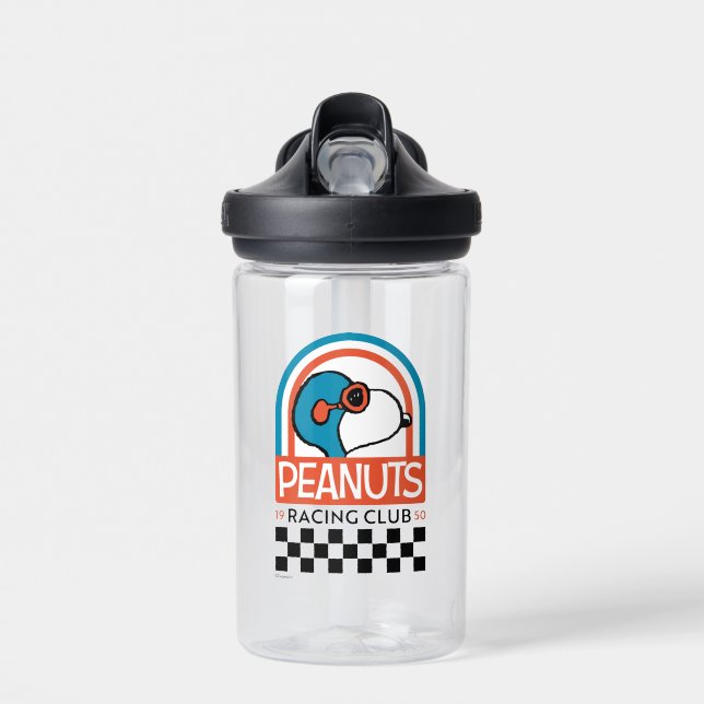 Peanuts | Snoopy Racing Club Water Bottle (Front)