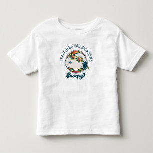 Peanuts Snoopy Rainbow Heart Sunglasses Toddler T-Shirt
