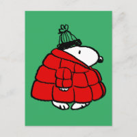Peanuts | Snoopy Red Puffer Jacket