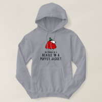 Peanuts | Snoopy Red Puffer Jacket