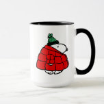 Peanuts | Snoopy Red Puffer Jacket Mug<br><div class="desc">Check out this fun Peanuts design featuring Snoopy in his red puffy winter jacket.</div>
