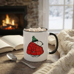 Peanuts | Snoopy Red Puffer Jacket Mug<br><div class="desc">Check out this fun Peanuts design featuring Snoopy in his red puffy winter jacket.</div>