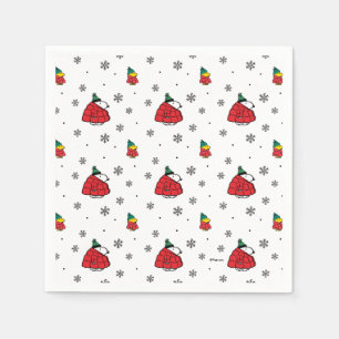Peanuts   Snoopy Red Puffer Jacket Napkin