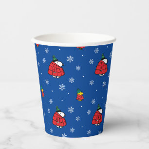 Peanuts   Snoopy Red Puffer Jacket Paper Cups
