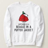 Peanuts | Snoopy Red Puffer Jacket