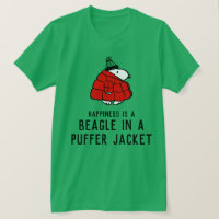 Peanuts | Snoopy Red Puffer Jacket
