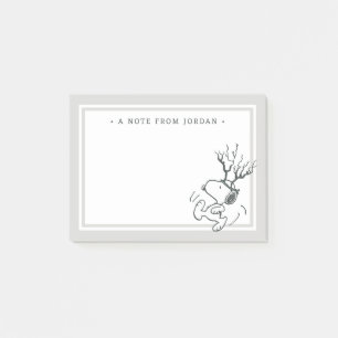 Peanuts   Snoopy Reindeer Post-it Notes