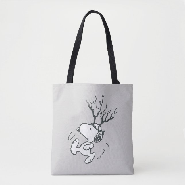Peanuts | Snoopy Reindeer Tote Bag (Front)