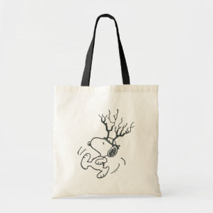 Peanuts   Snoopy Reindeer Tote Bag