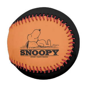 Peanuts Snoopy Rest Break Baseball