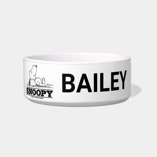 Peanuts | Snoopy Rest Break Bowl (Front)