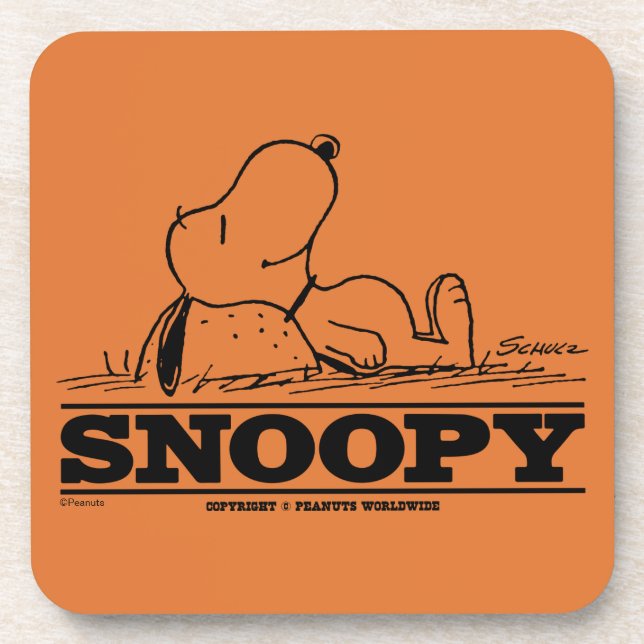 Peanuts | Snoopy Rest Break Coaster (Front)