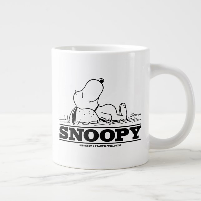 Peanuts | Snoopy Rest Break Large Coffee Mug (Right)