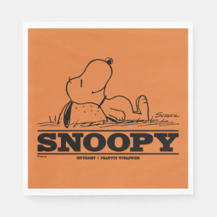 Peanuts   Snoopy Rest Break Napkin