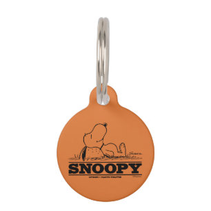 Peanuts Snoopy Rest Break Pet Tag