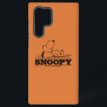 Peanuts | Snoopy Rest Break Samsung Galaxy Case<br><div class="desc">Snoopy,  the beloved beagle from the Peanuts comic strip,  is often depicted resting or sleeping with a contented smile on his face. Although he's using a rock as his pillow,  this image captures his laid-back and cheerful personality.</div>