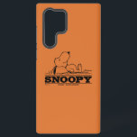 Peanuts | Snoopy Rest Break Samsung Galaxy Case<br><div class="desc">Snoopy,  the beloved beagle from the Peanuts comic strip,  is often depicted resting or sleeping with a contented smile on his face. Although he's using a rock as his pillow,  this image captures his laid-back and cheerful personality.</div>