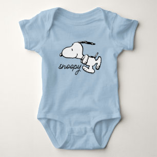 Peanuts Snoopy Run Baby Bodysuit