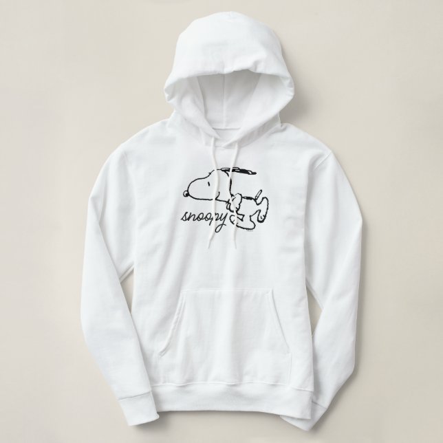 Peanuts | Snoopy Run Hoodie (Design Front)