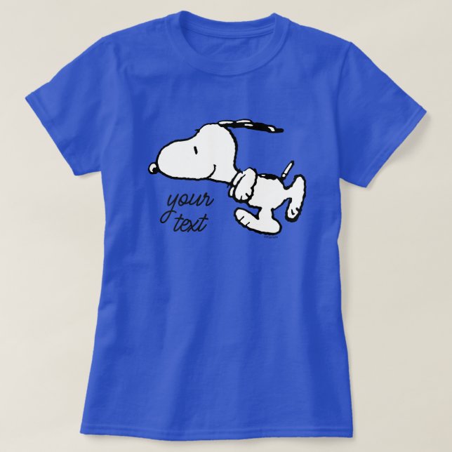 Peanuts | Snoopy Run T-Shirt (Design Front)