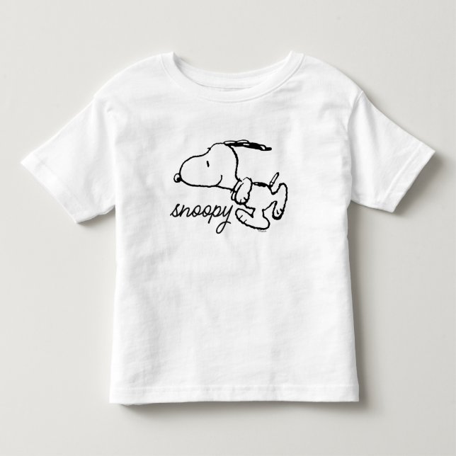 Peanuts | Snoopy Run Toddler T-Shirt (Front)