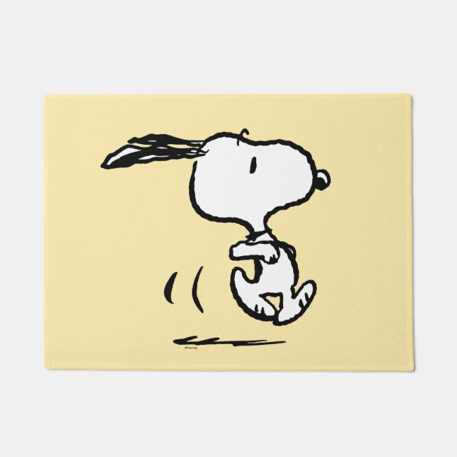 Peanuts | Snoopy Running Doormat (Front)