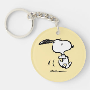 Peanuts   Snoopy Running Key Ring