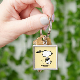 Peanuts   Snoopy Running Key Ring