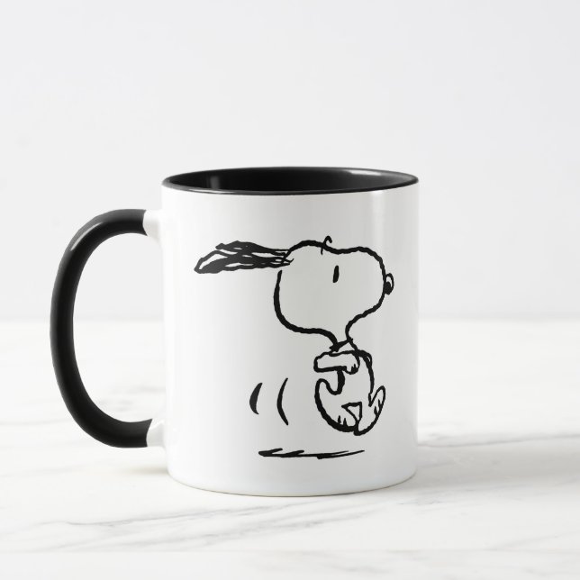 Peanuts | Snoopy Running Mug (Left)