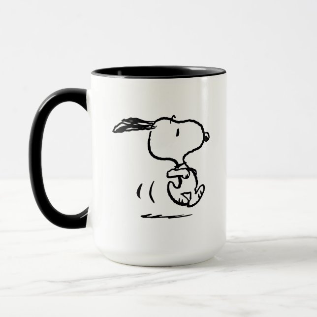 Peanuts | Snoopy Running Mug (Left)