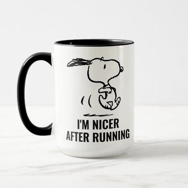 Peanuts | Snoopy Running Mug (Left)