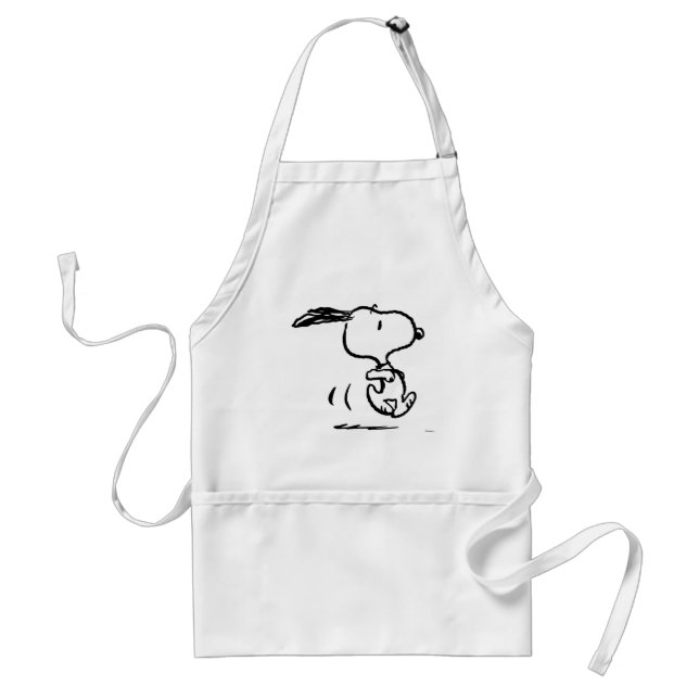 Peanuts | Snoopy Running Standard Apron (Front)