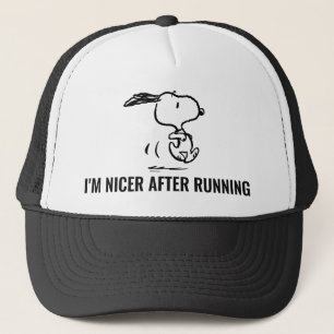 Peanuts   Snoopy Running Trucker Hat